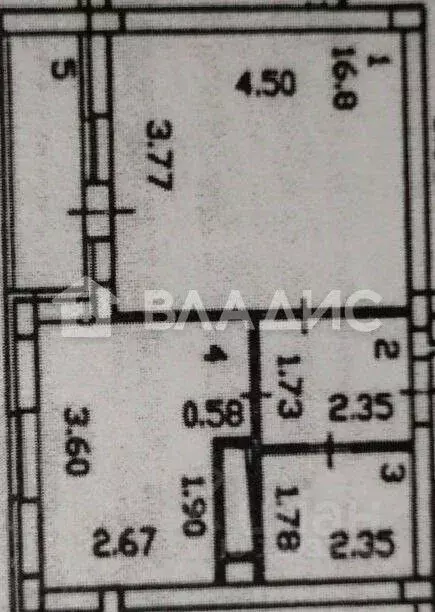 1-к кв. Пензенская область, Пенза Ладожская ул., 124 (35.0 м) - Фото 2