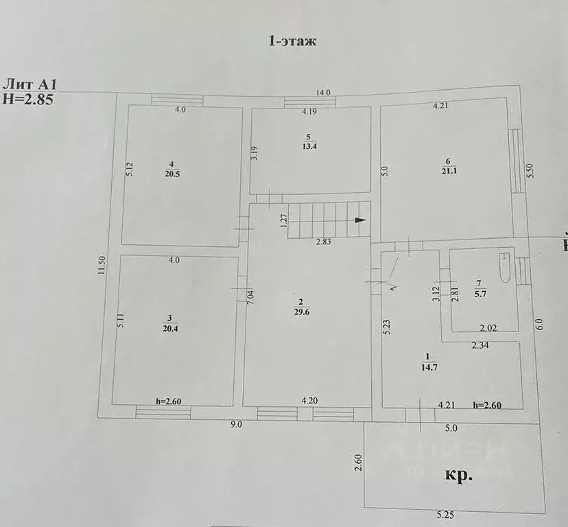 Дом в Липецкая область, Задонский муниципальный округ, с. Скорняково ... - Фото 2