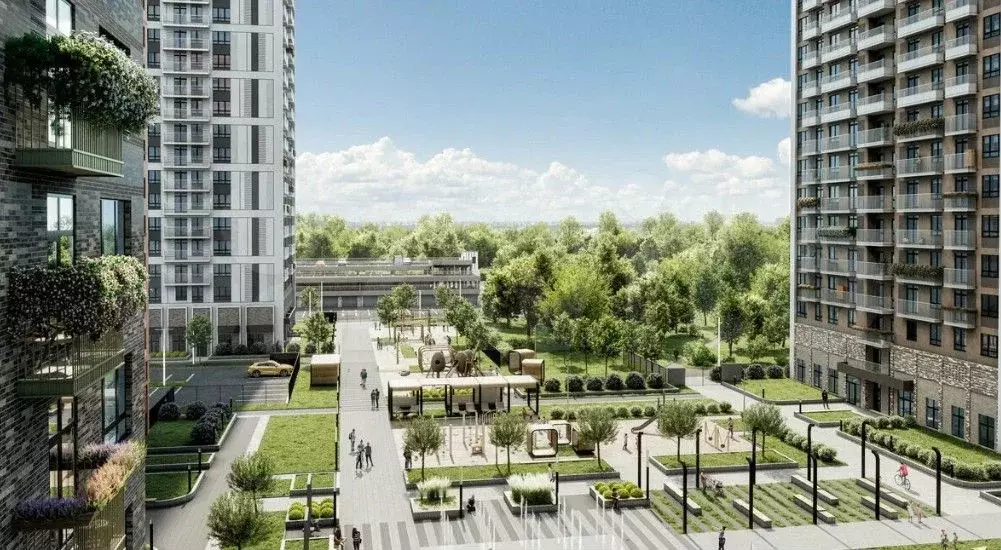1-к. квартира, 46 м, 5/9 эт. - Фото 0