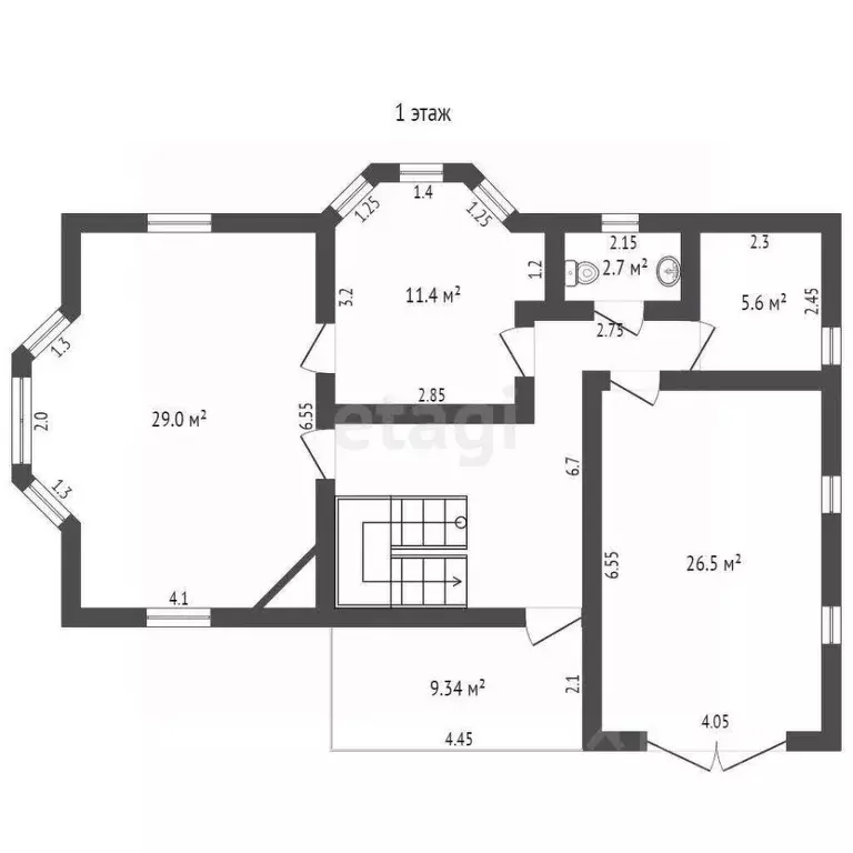 Дом в Крым, Бахчисарайский район, Верхореченское с/пос, с. Баштановка ... - Фото 1