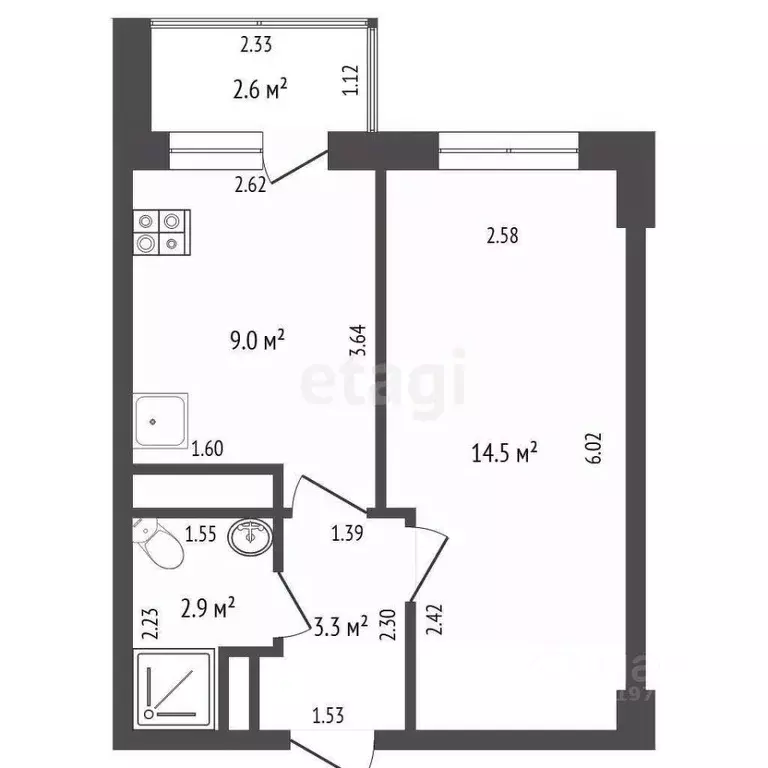 Студия Саха (Якутия), Якутск Загородный кв-л, ул. Бабушкина, 12/3 ... - Фото 2