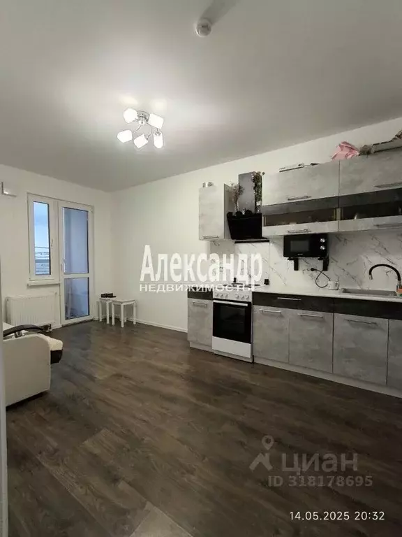 1-к кв. Санкт-Петербург ул. Пахомовская, 22 (33.2 м) - Фото 0