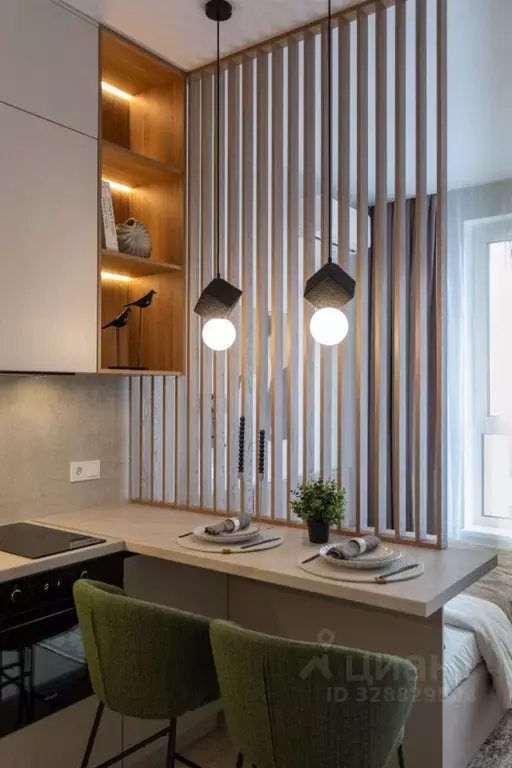 Студия Москва Автомобильный проезд, 4к4 (23.7 м) - Фото 1