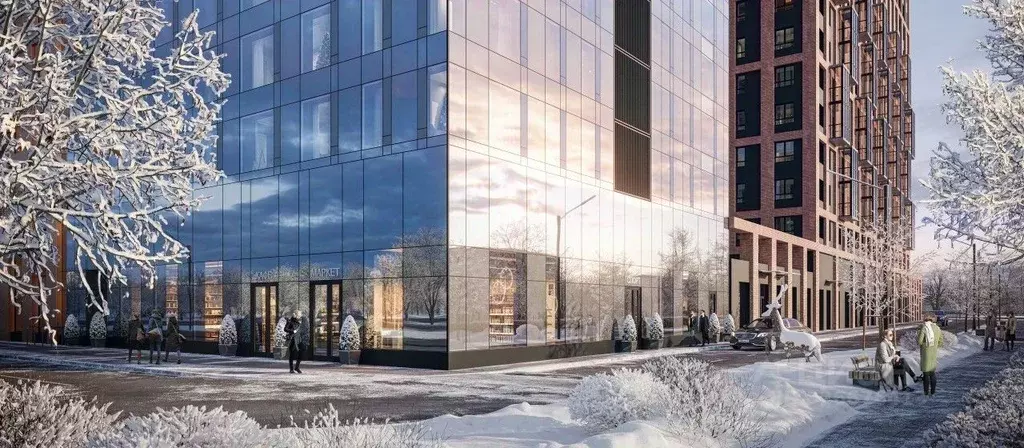 Студия Москва Полар жилой комплекс, 1.5 (25.3 м) - Фото 2