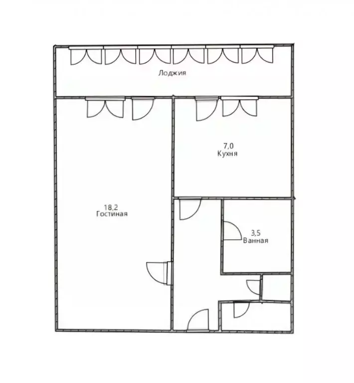 1-к кв. Ульяновская область, Ульяновск ул. Рябикова, 61/37 (38.95 м) - Фото 2