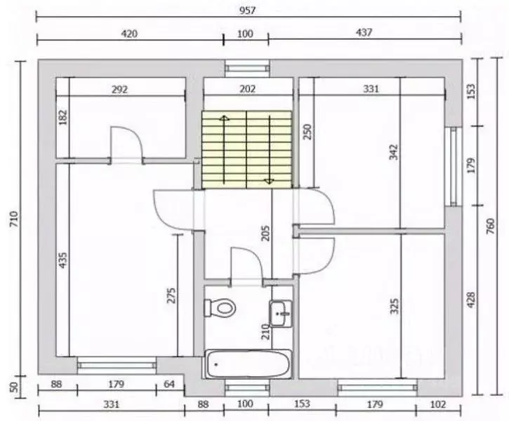 Дом в Ростовская область, Ростов-на-Дону Целинная ул. (115 м) - Фото 2