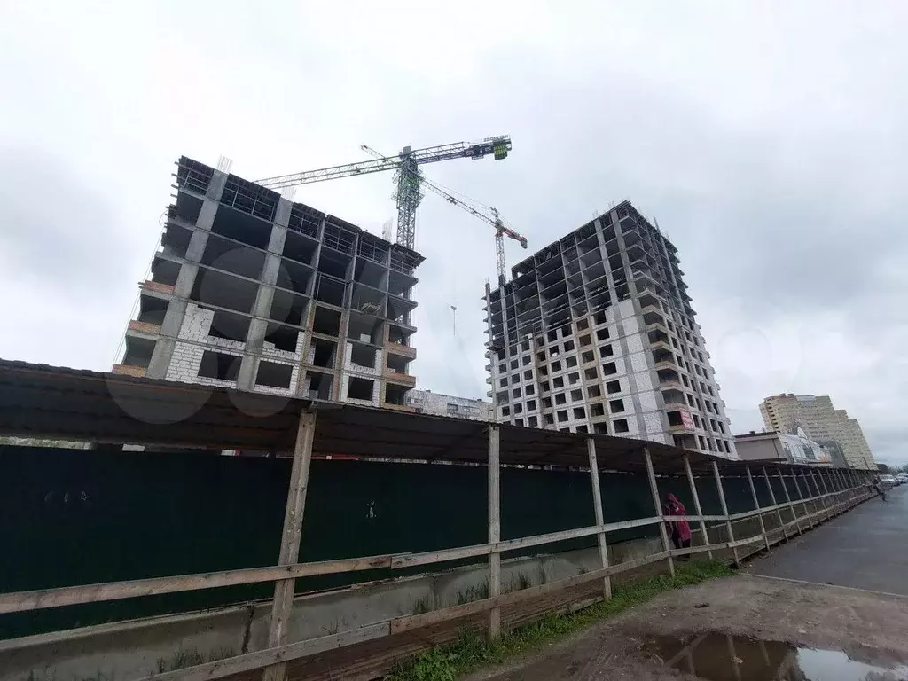 2-к. квартира, 62,8 м, 17/18 эт. - Фото 1