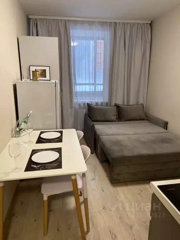 Квартира, 1 комната, 40.5 м - Фото 1
