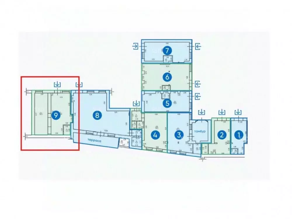 Помещение свободного назначения в Москва Долгоруковская ул., 27С1 (65 ... - Фото 2