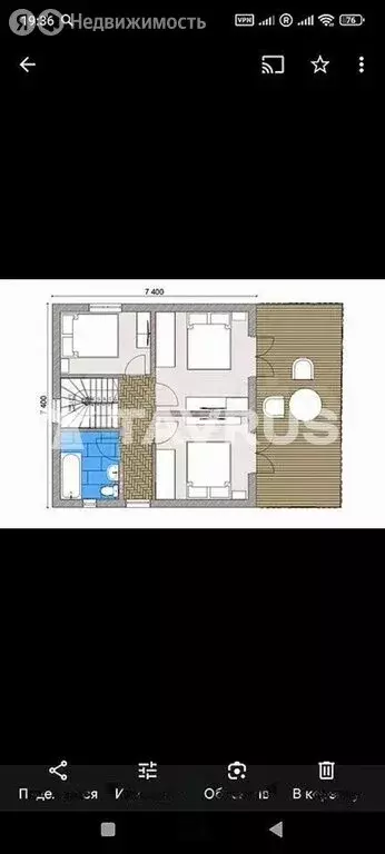 Дом в Чистенское сельское поселение, село Левадки, Западный район, ... - Фото 2