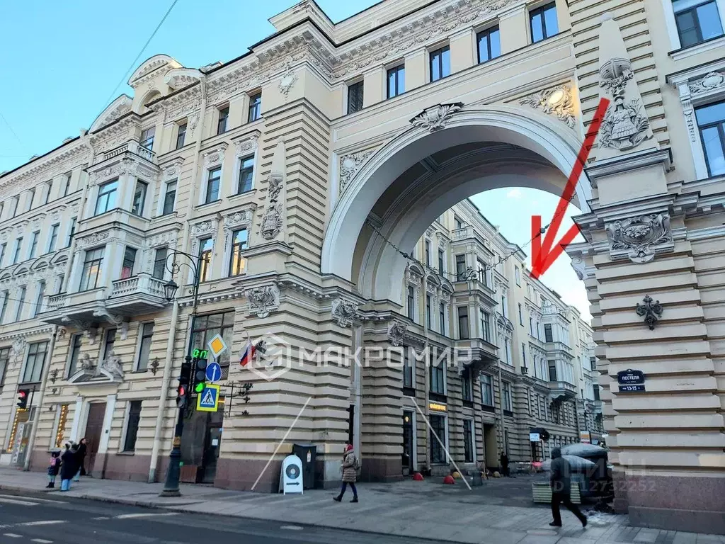 3-к кв. Санкт-Петербург ул. Пестеля, 13-15 (79.7 м) - Фото 0