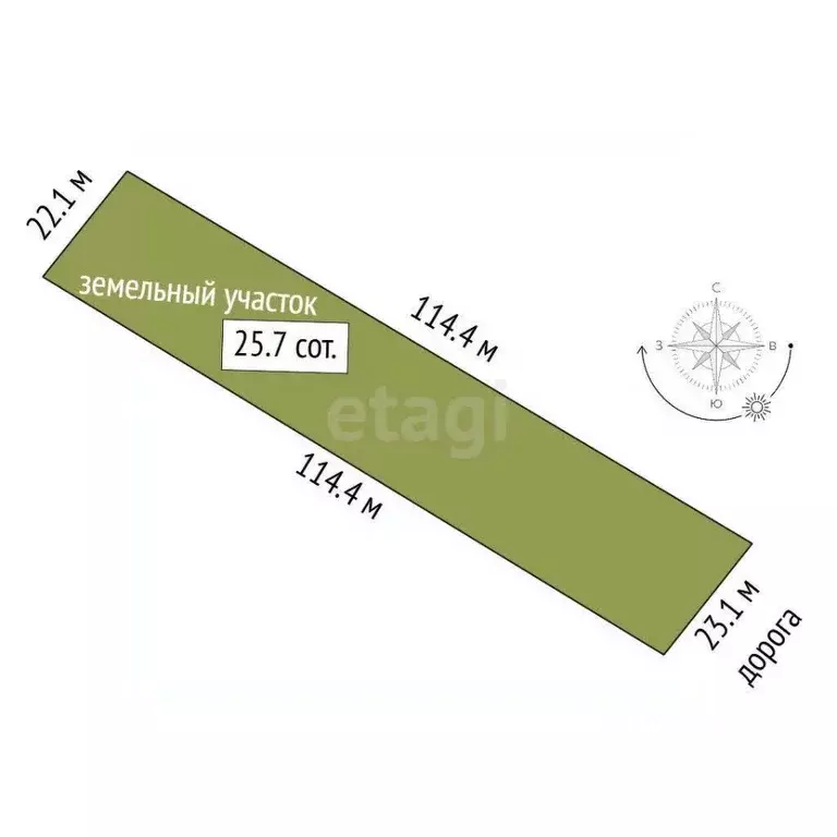 Участок в Мордовия, пос. Ромоданово ул. Садовая (25.0 сот.) - Фото 1