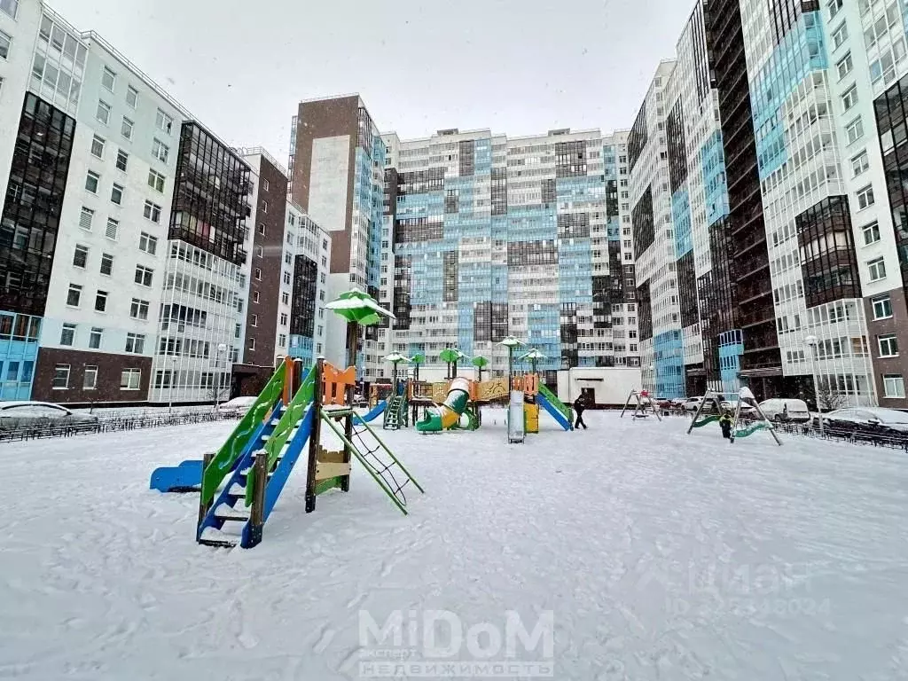 Студия Санкт-Петербург аллея Арцеуловская, 23к1 (24.0 м) - Фото 2