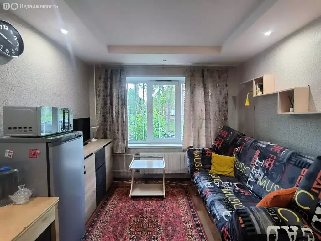 Квартира-студия: Красноярск, Краснодарская улица, 2Б (17 м) - Фото 1