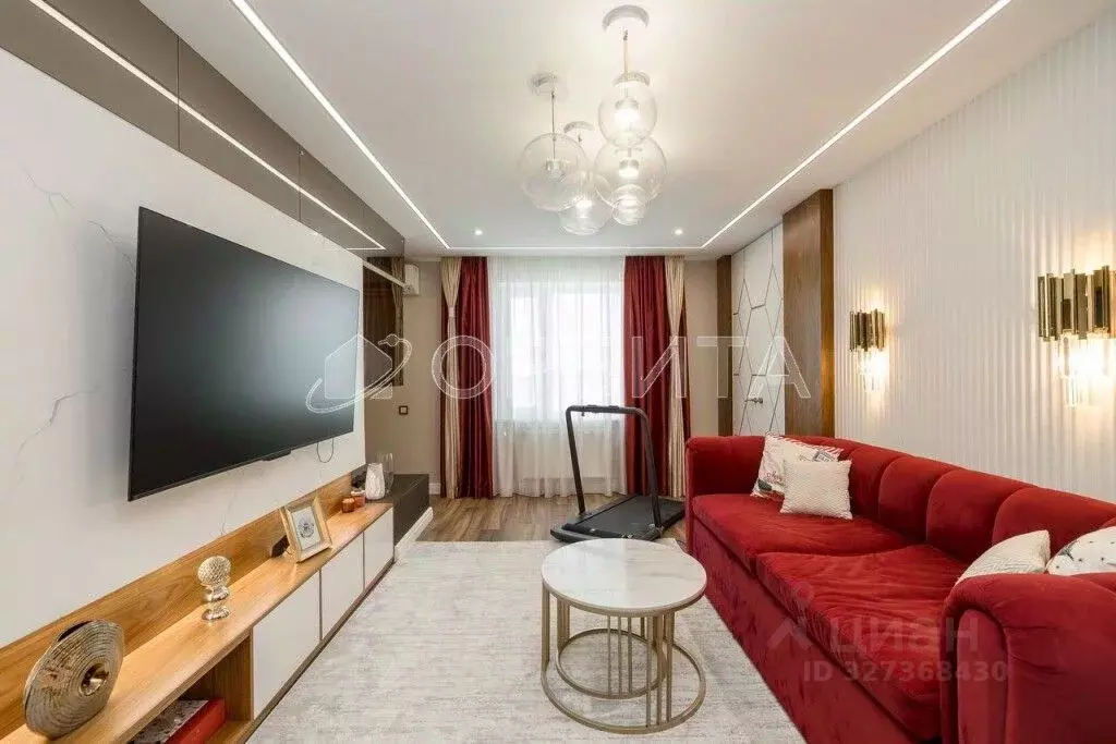 3-к кв. Тюменская область, Тюмень ул. Федюнинского, 64 (113.1 м) - Фото 2