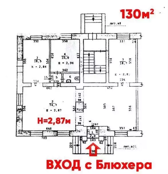 Торговая площадь в Свердловская область, Екатеринбург ул. Блюхера, 16 ... - Фото 1