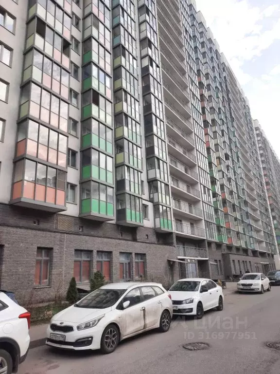 Студия Ленинградская область, Мурино Всеволожский район, бул. ... - Фото 0