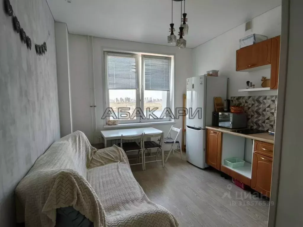 1-к кв. Красноярский край, Красноярск ул. Мичурина, 2Ж (40.0 м) - Фото 0