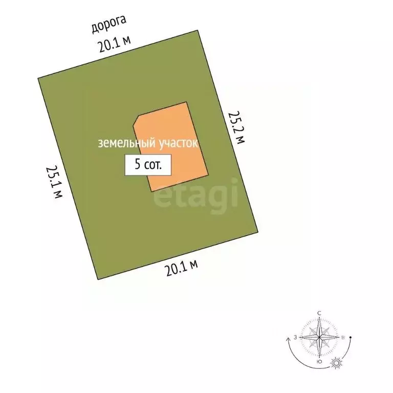 Дом в Москва № 16 кв-л, 103 (96 м) - Фото 2