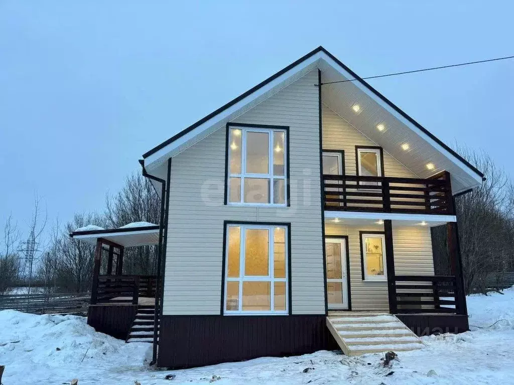 Дом в Вологодская область, пос. Рубцово 5 (121 м) - Фото 2