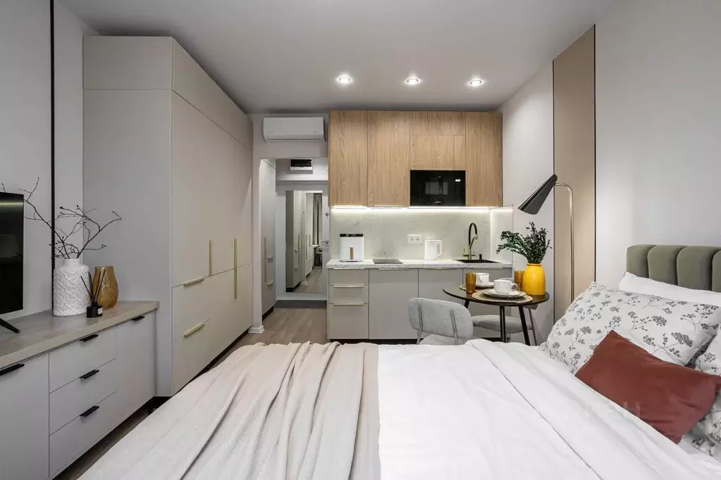 Студия Москва ул. Добролюбова, 8к1 (21.0 м) - Фото 2