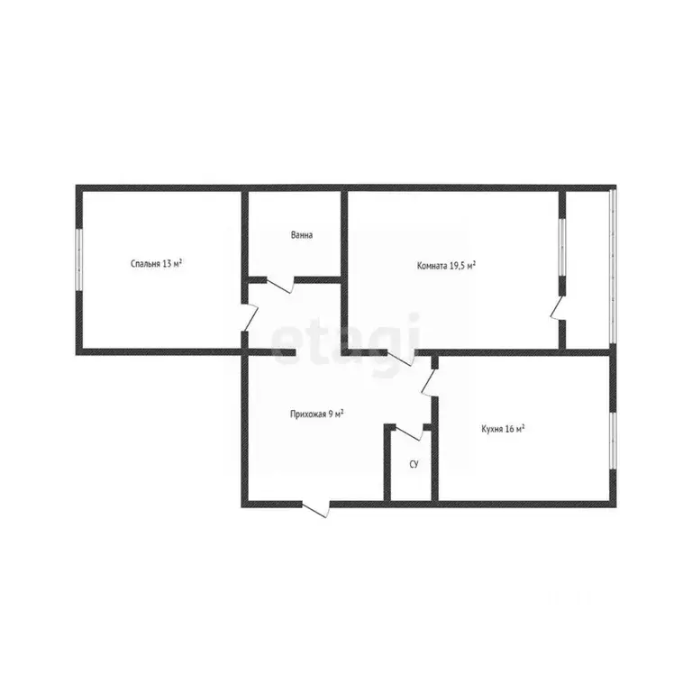 2-к кв. Краснодарский край, Краснодар ул. Героя А.А. Аверкиева, 22 ... - Фото 1