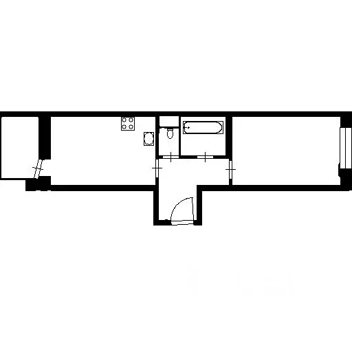 1-к кв. Санкт-Петербург Пулковское ш., 42к6 (44.0 м) - Фото 1