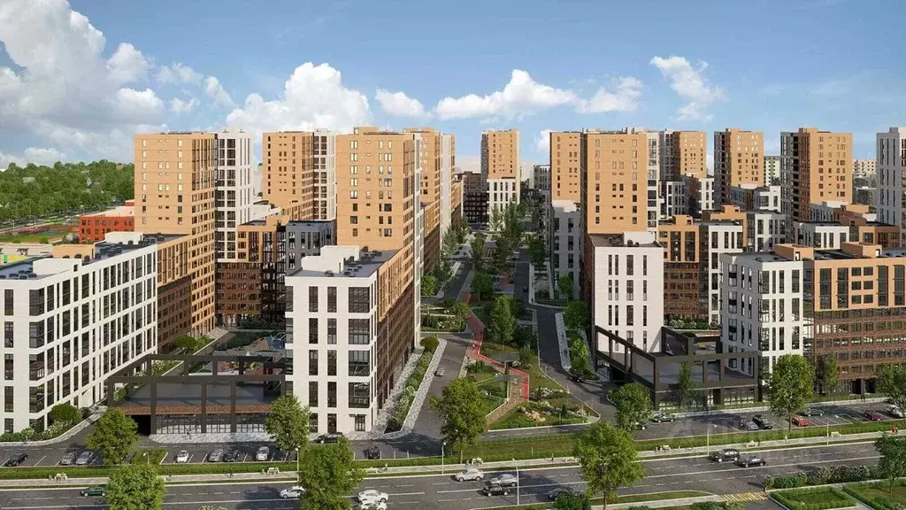 Студия Краснодарский край, Краснодар Народные Кварталы жилой комплекс ... - Фото 1