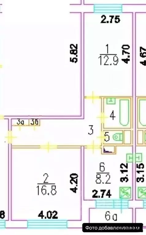 2-к кв. Москва Енисейская ул., 26 (51.0 м) - Фото 2