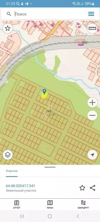 Участок в Саратовская область, Саратов ул. Имени Ивана Кистаева (6.0 ... - Фото 1