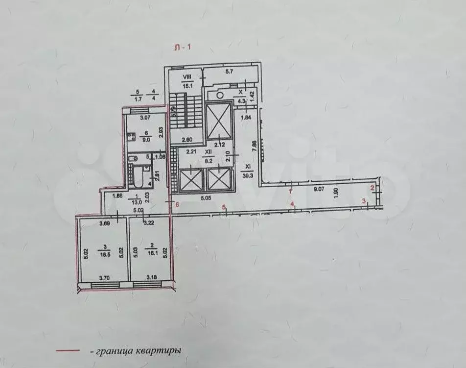 2-к. квартира, 61 м, 2/24 эт. - Фото 0