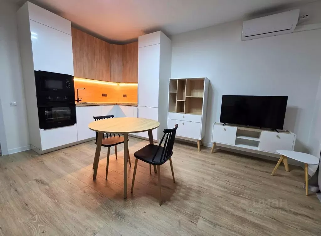 Студия Москва № 61 кв-л, 14 (30.0 м) - Фото 1