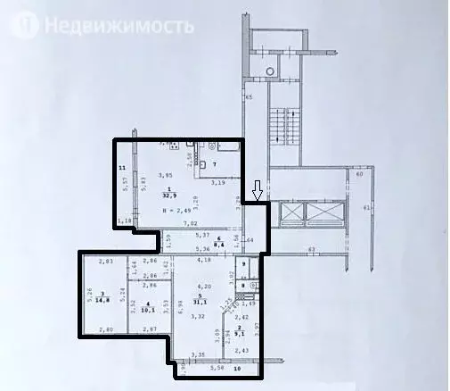 5-комнатная квартира: Екатеринбург, микрорайон Уралмаш, улица . - Фото 1