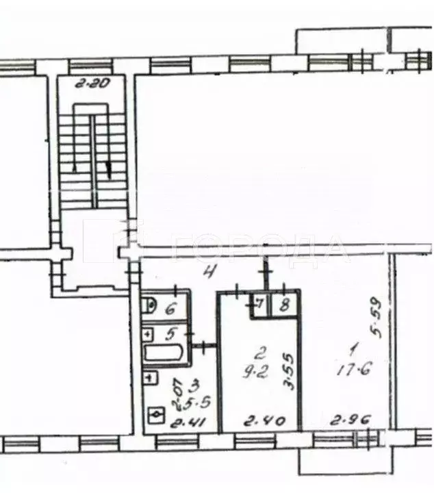 2-к кв. Московская область, Химки Пролетарская ул., 5 (43.0 м) - Фото 1