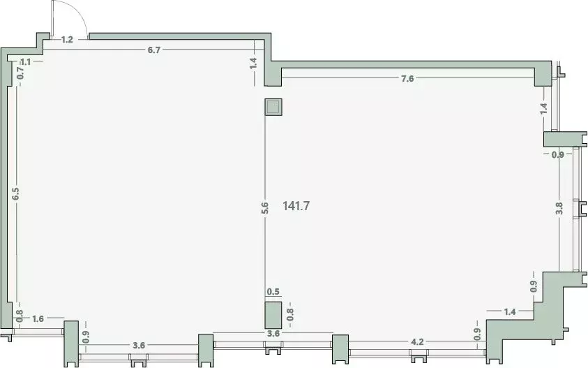Офис (141.7 м) - Фото 1