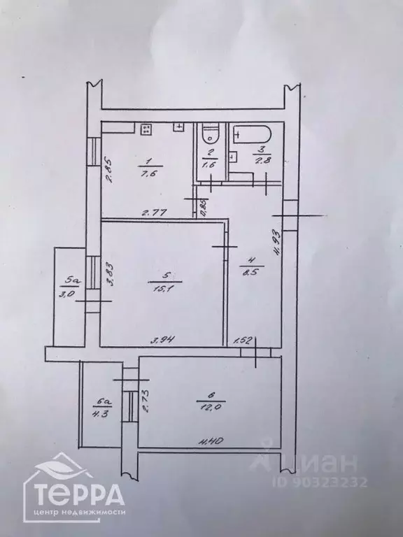 2-к кв. Крым, Евпатория ул. Чапаева, 73 (50.6 м) - Фото 2