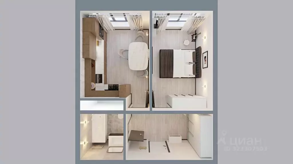 1-к кв. Ставропольский край, Пятигорск  (35.3 м) - Фото 1