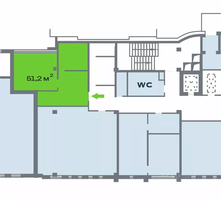 Офис в Новосибирская область, Новосибирск ул. Ленина, 52 (51 м) - Фото 2