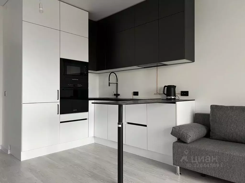 Студия Санкт-Петербург Уральская ул., 25 (24.0 м) - Фото 1