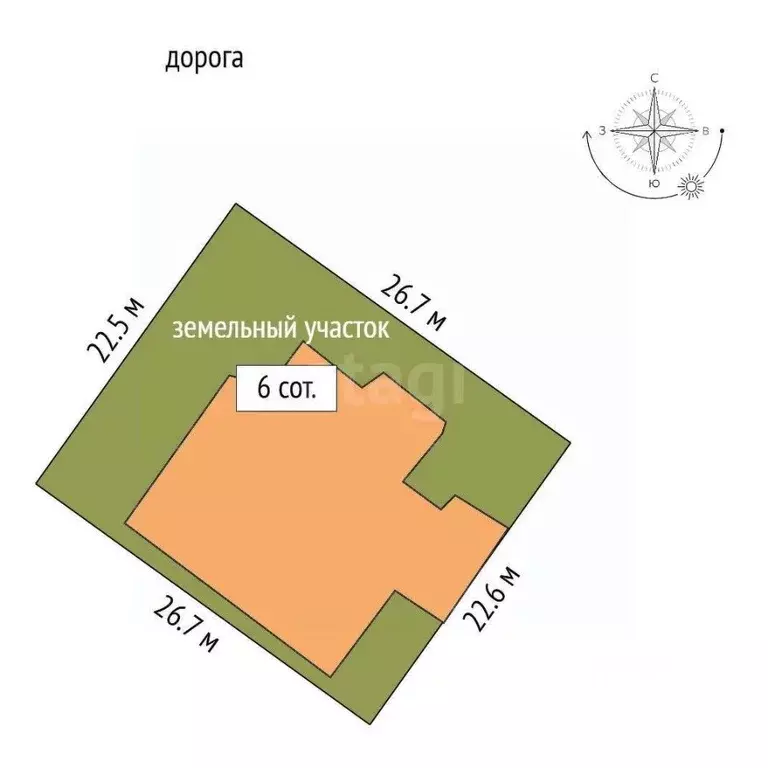 Дом в Астраханская область, Астрахань ул. 2-я Набережная, 6 (470 м) - Фото 2