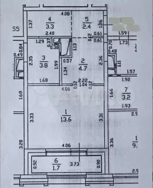 Квартира-студия, 28,5 м, 3/20 эт. - Фото 0