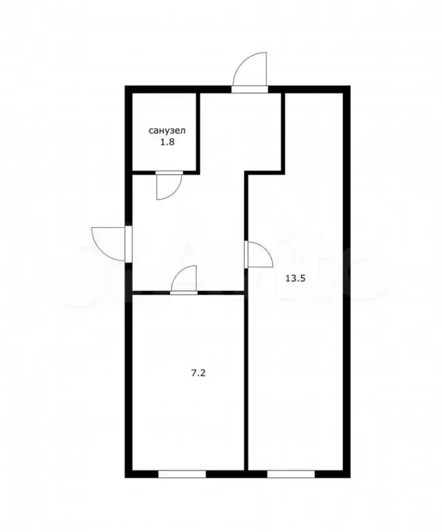 Офис, 22.62 м - Фото 0