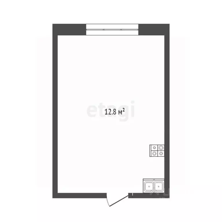 Комната Тюменская область, Тюмень ул. Республики, 210 (13.0 м) - Фото 1