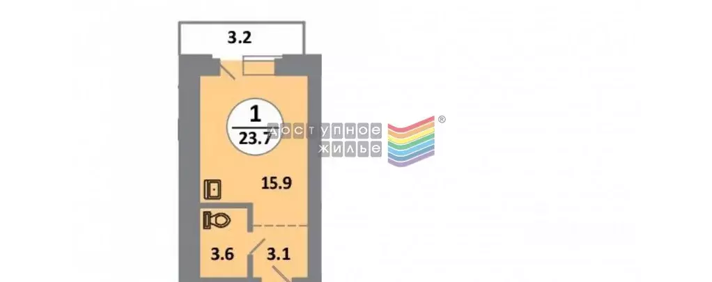 Студия Красноярский край, Красноярск просп. 60 лет Образования СССР, ... - Фото 2