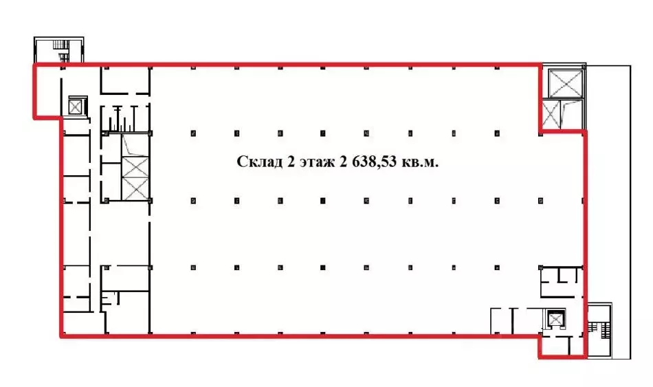 Склад в Московская область, Щелково Хотовская ул., 34с1 (2639 м) - Фото 1