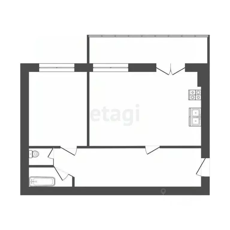 2-к кв. Ульяновская область, Ульяновск ул. Кирова, 6 (77.8 м) - Фото 1