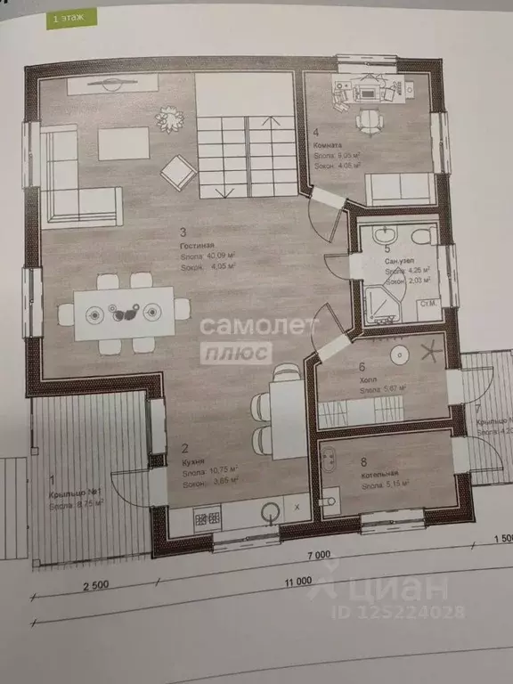 Дом в Московская область, Пушкинский городской округ, с. Братовщина ... - Фото 2