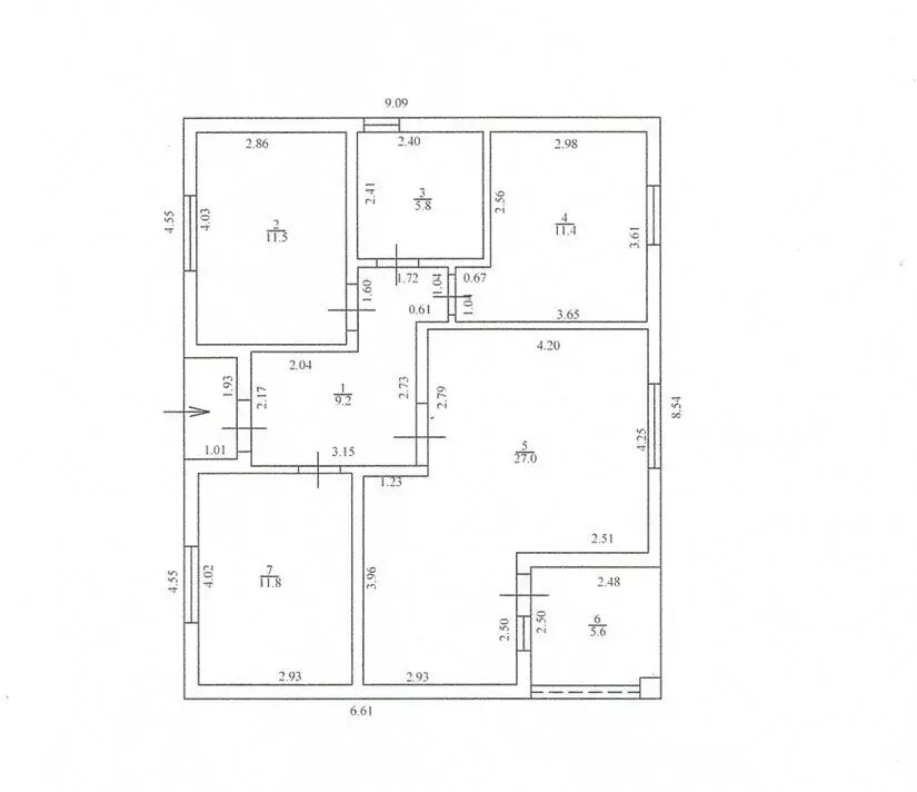 Дом в Темрюк, Сормовская улица (82.3 м) - Фото 2