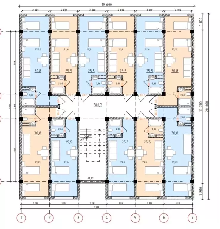 Студия Дагестан, Махачкала Караман-5 мкр, туп. 3-й Хвойный, 18 (25.5 ... - Фото 2