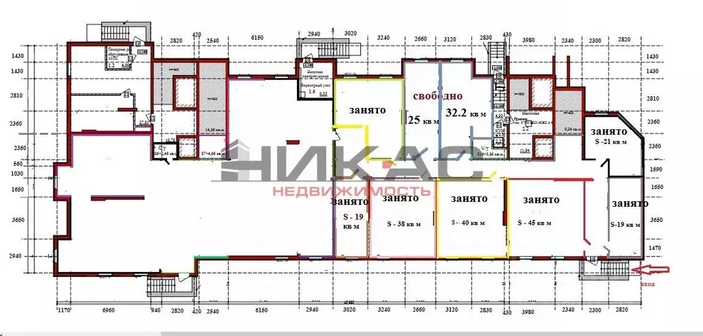 Торговая площадь в Ярославская область, Ярославль ул. Батова, 6 (32 м) - Фото 1